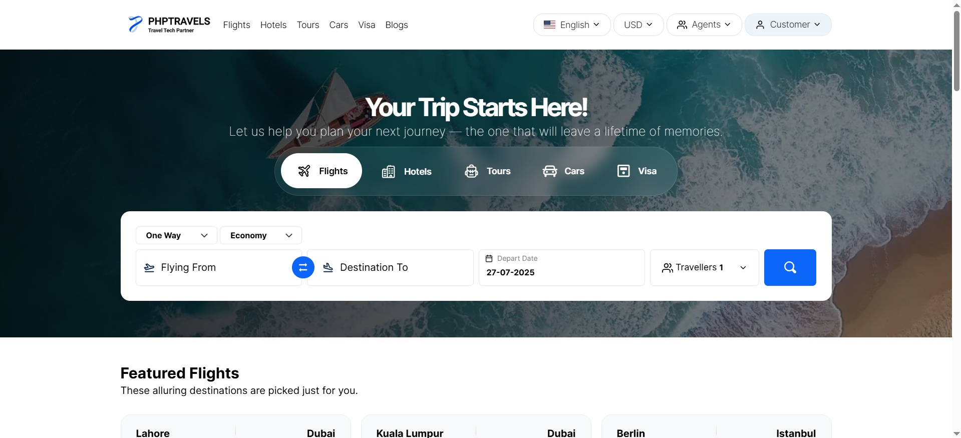 PHPTRAVELS