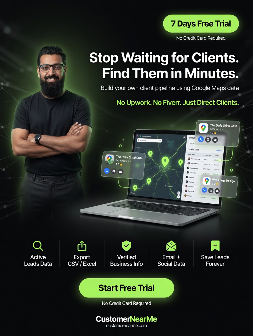 CustomerNearMe — SaaS by Younas Dev